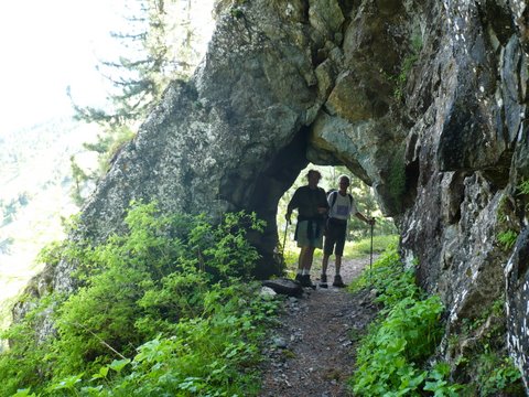 La Salette - tunnels